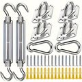 Garden Sun Shade Sail Fixing Kit – Stainless St...