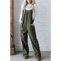 Jungle Green Solid Pocketed Loose Fit Corduroy ...