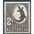 Australia 1948 SG224 2/- Chocolate Mounted Mint...