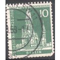 Germany 1956 - SG B137 - 10pf green - Kaiser Wi...