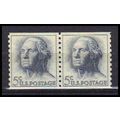 1229 5c George Washington Fine MNH Pair PA0091