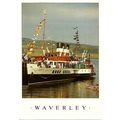 Waverley Excursions PS WAVERLEY Postcard (Firtr...