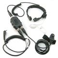 LARINGOFONO TIPO AVIACION PARA KENWOOD WOUXUN P...