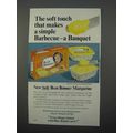 1966 Blue Bonnet Margarine Ad - The Soft Touch