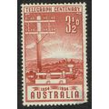 Australia 1954 Telegraph System Centenary 3½d B...