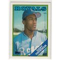 1988 Topps baseball rookie card 89 Gary Thurman RC