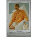 Vintage: Sirdar 5588 cardigan, snowfalke DK, 32...