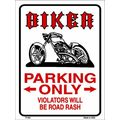 Biker Parking Only Violators Will Be Road Rash ...