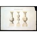 ETUDES ELEMENTAIRES DE LAVIS 1848 Jean-Baptiste...
