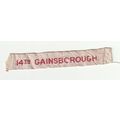 Scout Nametape UK - Pre 1967?? - 1st 14th Gains...