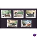 CAMBODIA 1997 AQUATIC BIRDS SG 1644/1648 5 VALS...