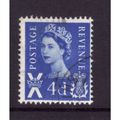GREAT BRITAIN SCOTLAND 1967 SG S8 4d DEEP BRIGH...