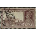 INDIA, King George VI, Mail Train, brown 1937, ...