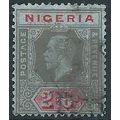 Nigeria 1914 SG9 2/6d Grey-Black & Red/Blue (Sh...