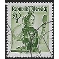 Mi 897: 20 g. black bluish green Definitive Sta...