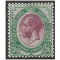 South Africa 1913 SG14 2/6d Purple Green Mint N...