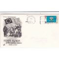 Louisiana United States 1976 State Flags FDC Wa...