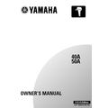 YAMAHA 40A 50A OWNERS MANUAL 2001 OUTBOARD MOTO...