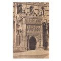 GLOUCESTER CATHEDRAL. used vintage postcard wit...