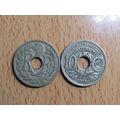 France Republic 1920 10 Centimes Coin