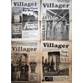 The Villager - 4 issues, 1978-79. New York City...