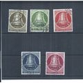 Berlin Germany stamps. 1951 Freedom Bell - clap...