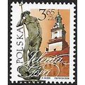 Poland Mi 4372: 3 Zl. 65 mult. Neptune Fountain...