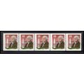 2149av 18c George Washington Fine MNH Dry Gum P...