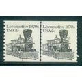 1897A 2c Locomotive Fine MNH Dry Gum CNP Left 3...
