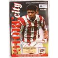 1995 programme Stoke City v, Port Vale, Centre ...