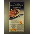 1980 Adolph's Marinade Ad - The Chuck Disappeared