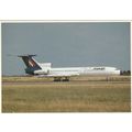 Malev Tupolev TU154B 2 Aircraft Postcard (A25092)