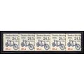 2266 24.1c Tandem Bicycle Fine MNH Dry Gum PNC ...