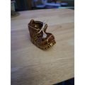 Little Brown Ceramic Boot