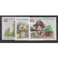 BERLIN - 1986 U/M (SET) 'BERLIN SIGHTS' (3v) (E...
