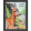 FRANCE 2001 ROE DEER LE CHEVREUIL DUAL CURRENCY...