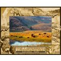 Yellowstone National Park Laser Engraved Wood P...