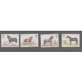 Horses 1978 SG 1063-1066 unmounted mint (ES0132)