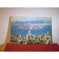 VICTORIA HARBOUR, HONG KONG unused postcard =