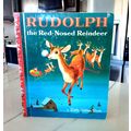 Old Little Golden Book Walt Disney Rudolph The ...