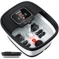 HOSPAN Collapsible Foot Spa with Heat, Bubble, ...