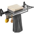 Besy 24 Inch Oil Rubbed Bronze Towel Racks, Bat...