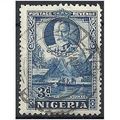 Nigeria 1936 SG38 3d Blue Fine Used . .