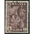SELANGOR 1961/1962 SG 134 - #4 fine used (o)