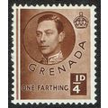 Grenada 1937 ¼d Brown SG152 MM