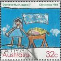 AUSTRALIA, CHRISTMAS, Child's Mary and Manger, ...
