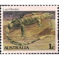AUSTRALIA, REPTILE, Lace Monitor, brown 1981, 1...