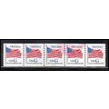 Used 2890 32c G Old Glory Very Fine PNC A3324/5...