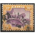 Federated Malay States 1929 SG71 30c Purple & O...