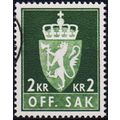 Norway. 1955 2k S.G.O748 Used